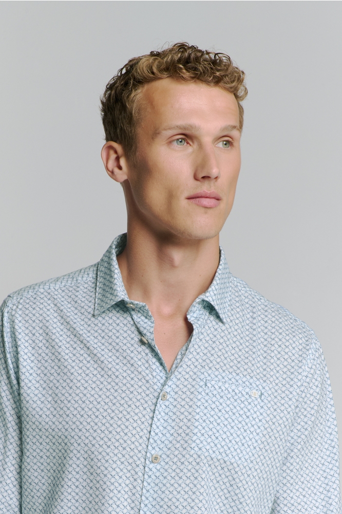 PRINTED SHIRT 27400209 151 ICE